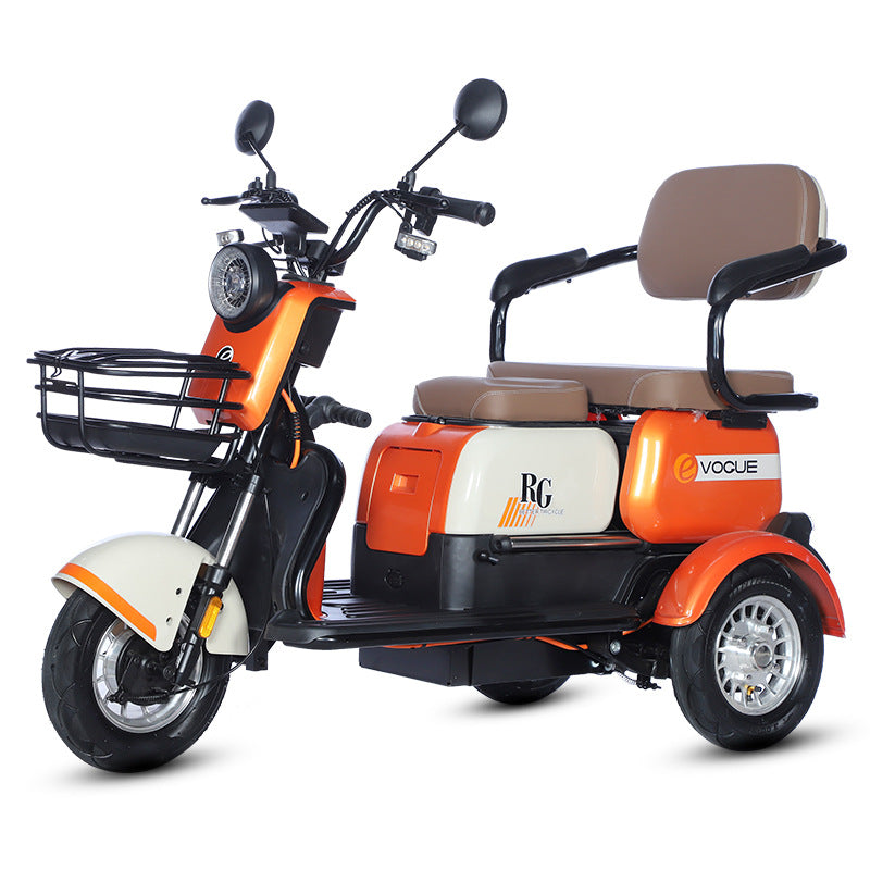 🎁 Factory Clearance✨3 Wheel Two-Seater Electric Mobility Scooter