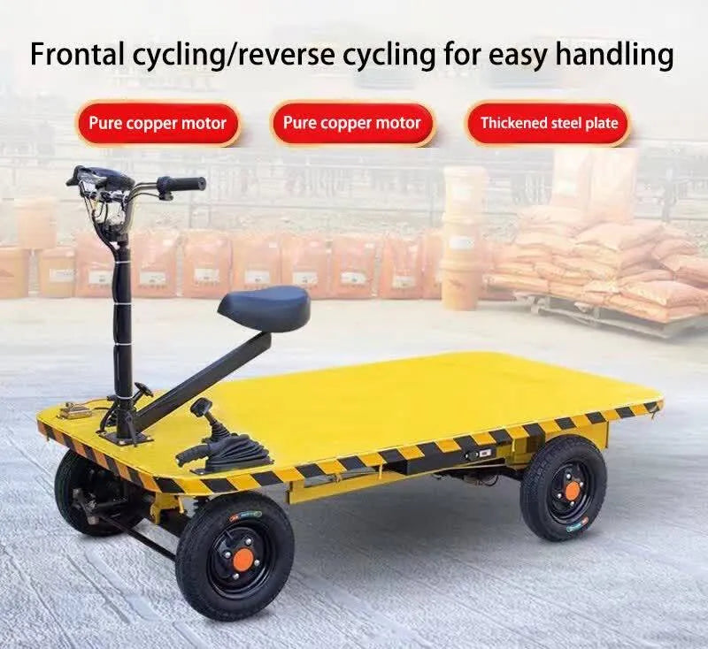 🚚Multifunctional Lifting Platform Electric Pallet Truck 👍Large Load/New Energy Drive