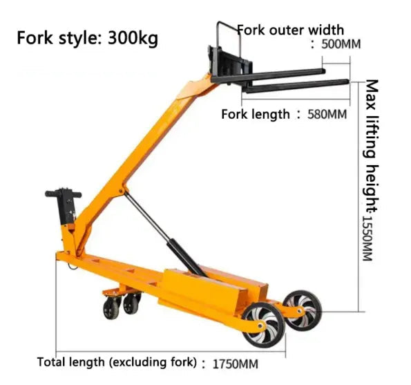 ⚡Clearance Sale🔥Hand Push Portable Electric Forklift