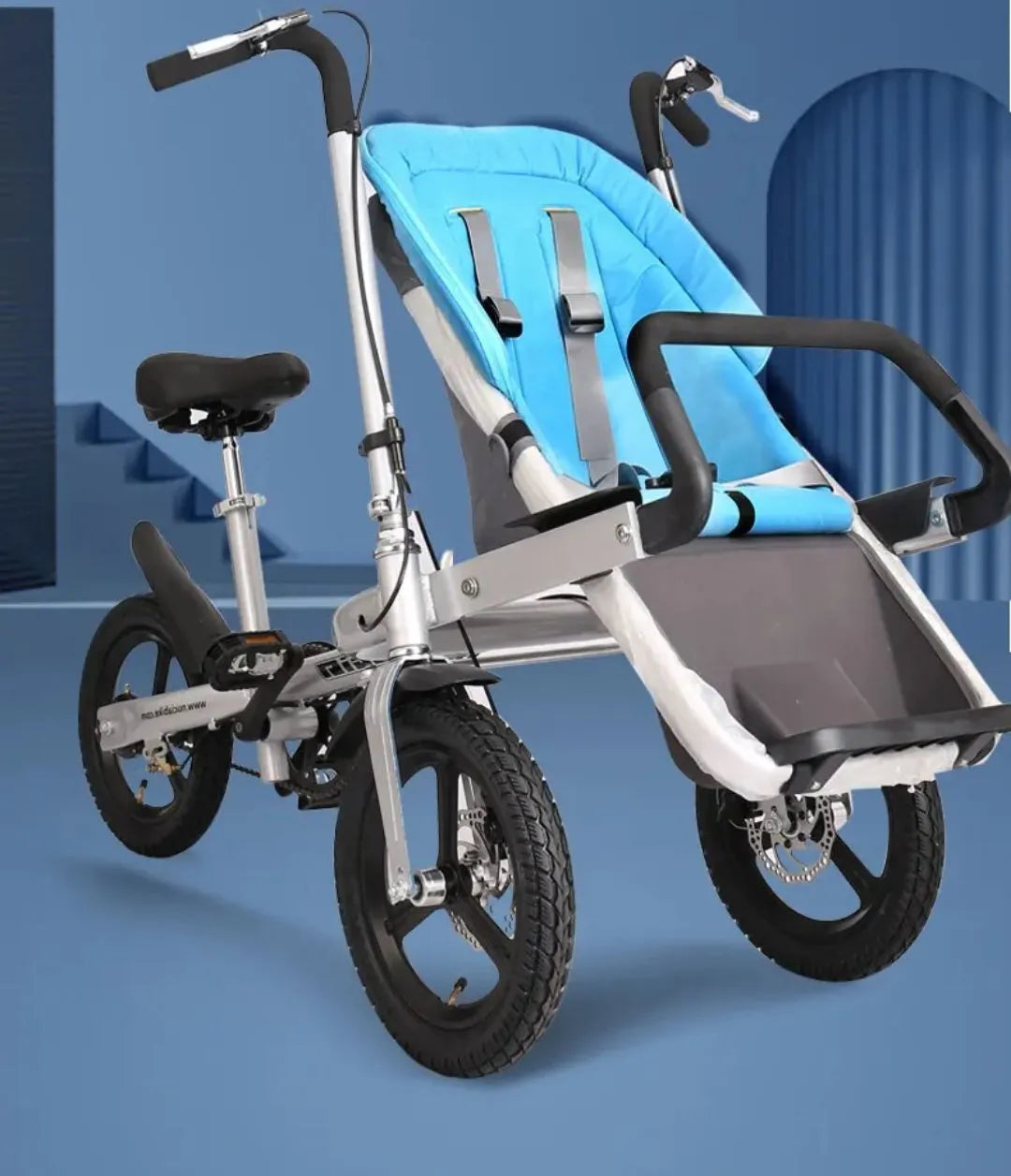 🔥Last Day For Clearance🔥Both Stroller and Parent-child Bicycle