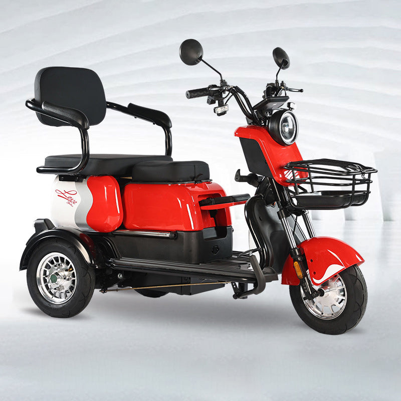 🎁 Factory Clearance✨3 Wheel Two-Seater Electric Mobility Scooter