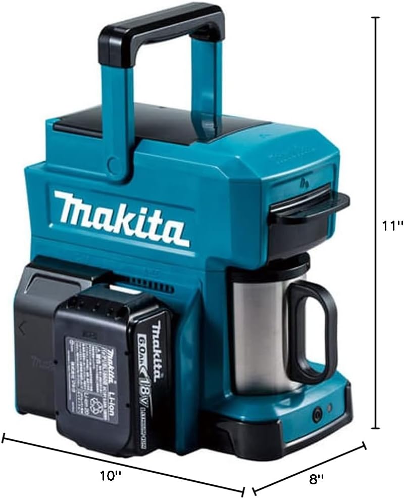 ⚡Flash sale ⚡Only $39.99 Today✨ Makita18V LXT® / 12V max CXT® Lithium‑Ion Cordless Coffee Maker