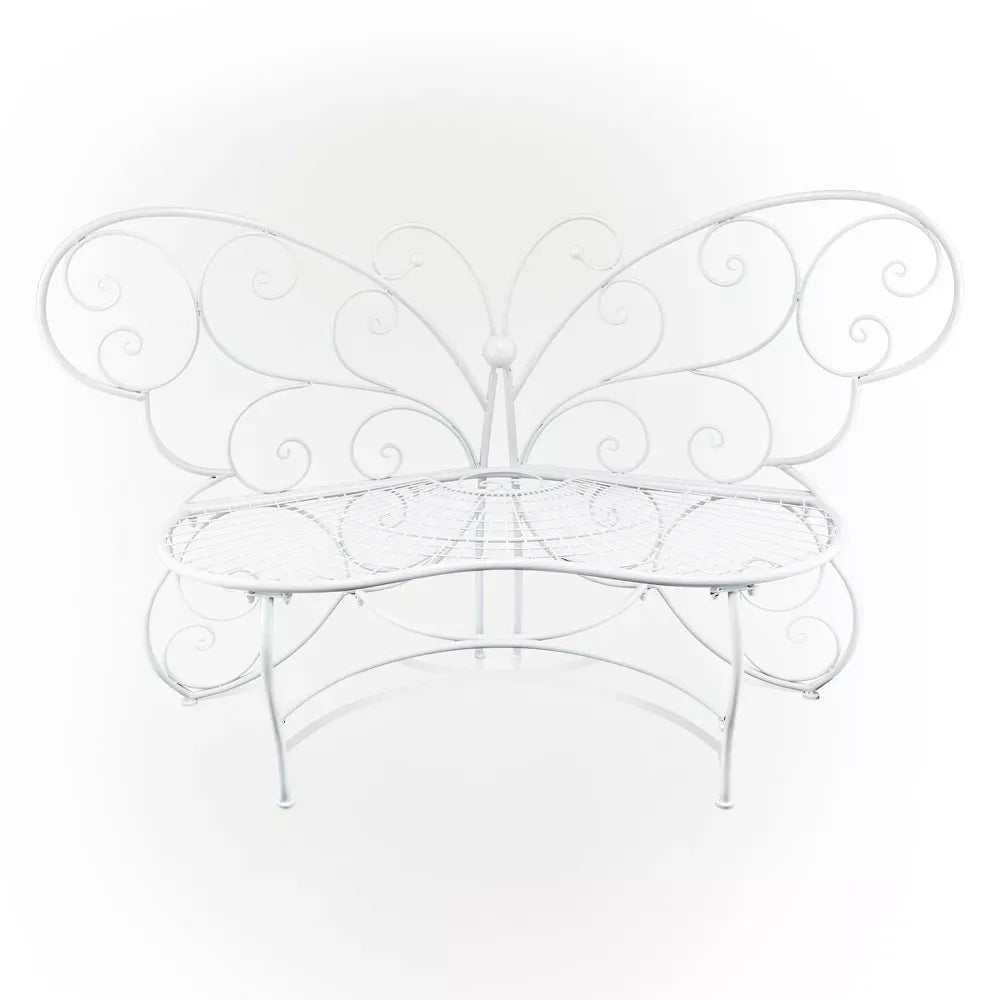 💒Last Day Special - Butterfly Metal Two People Outdoor Bench